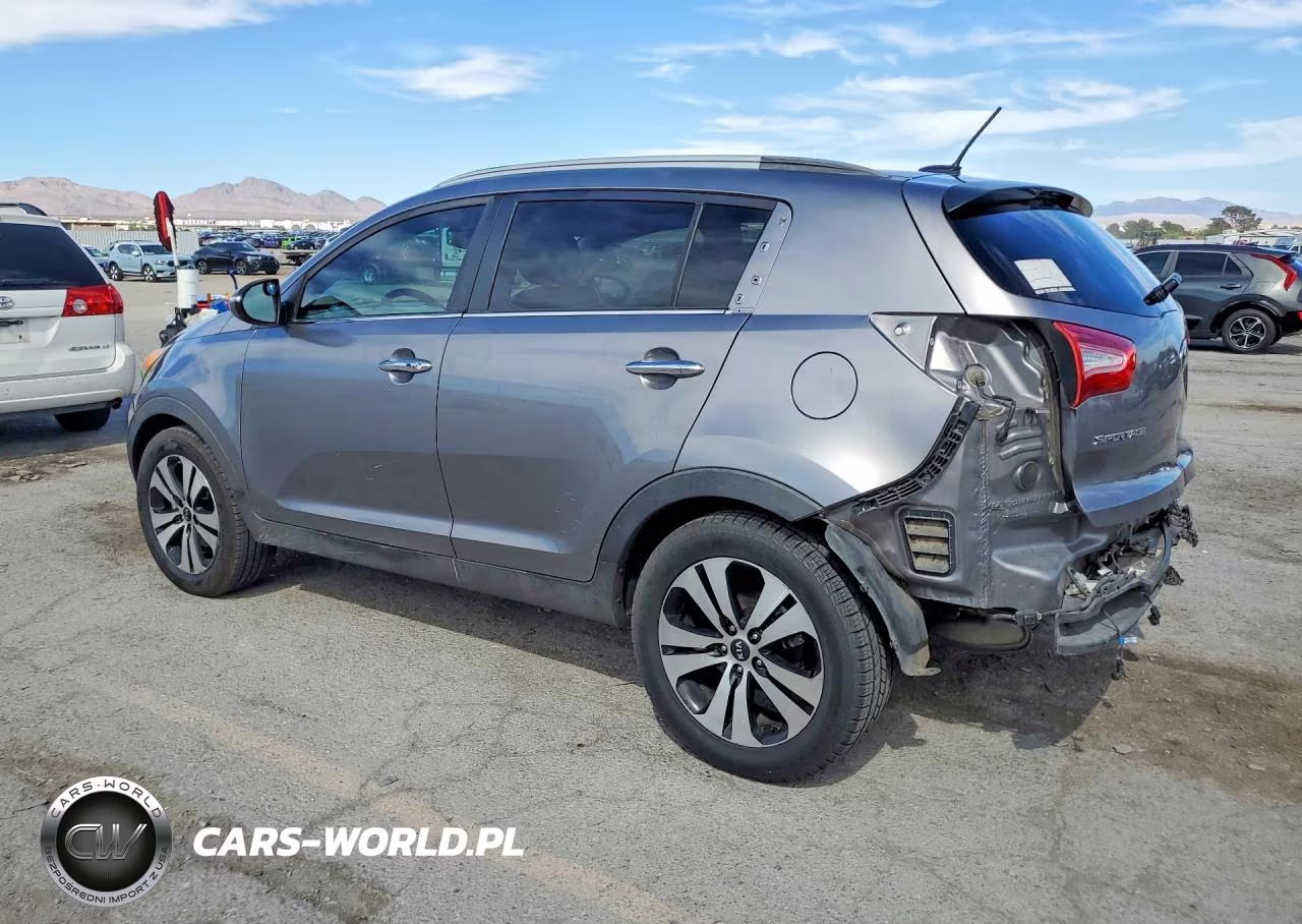 2013 Kia Sportage Ex VIN:KNDPC3A24D7502210 - 2