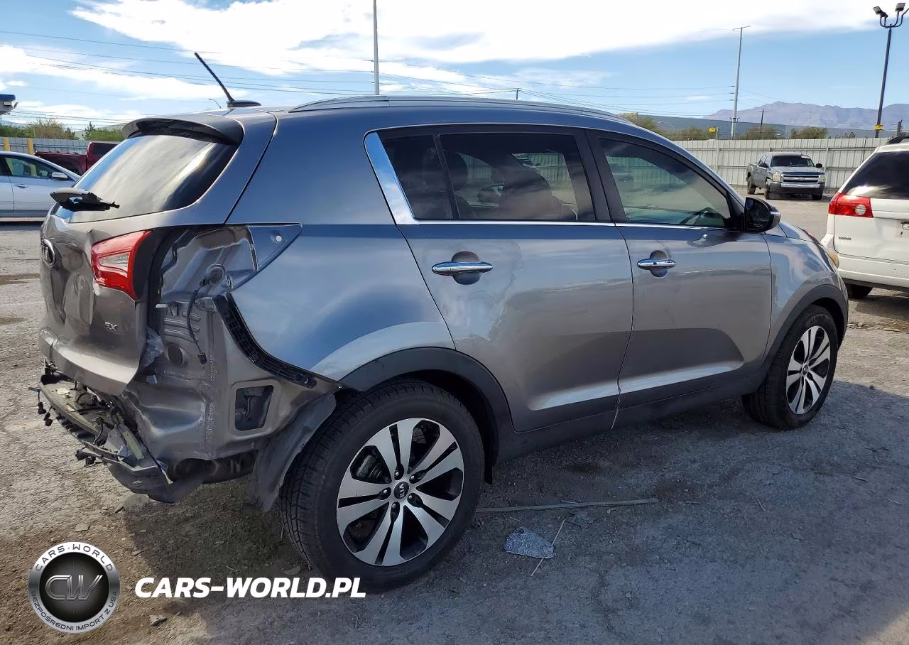 2013 Kia Sportage Ex VIN:KNDPC3A24D7502210 - 3
