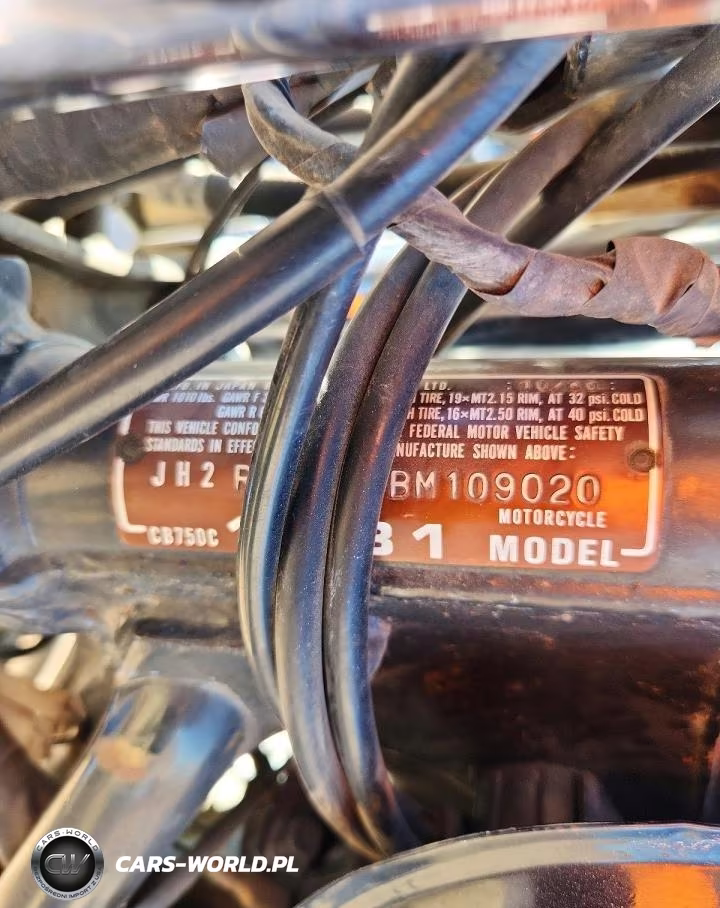 1981 Honda Cb750 C VIN:JH2RC0110BM109020 - 9