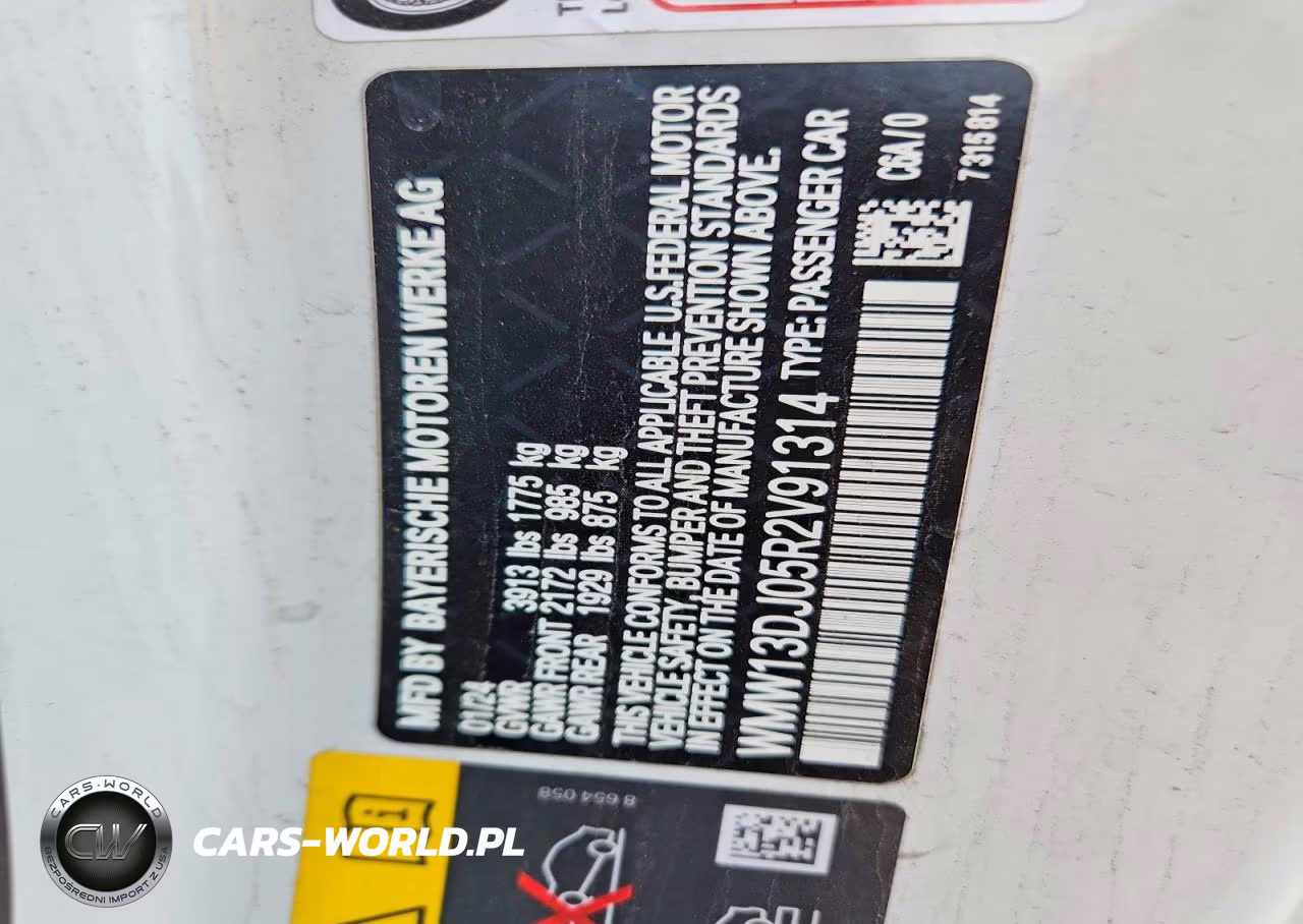 2024 Mini Cooper Se VIN:WMW13DJ05R2V91314 - 13