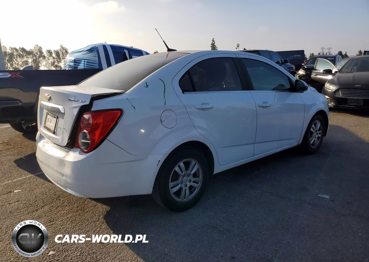 2012 Chevrolet Sonic Lt VIN:1G1JC5SHXC4156726 - 3