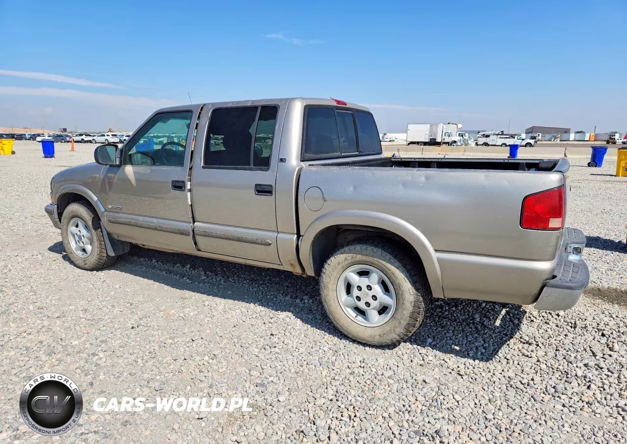 2002 Chevrolet S-10 VIN:1GCDT13W62K139412 - 2