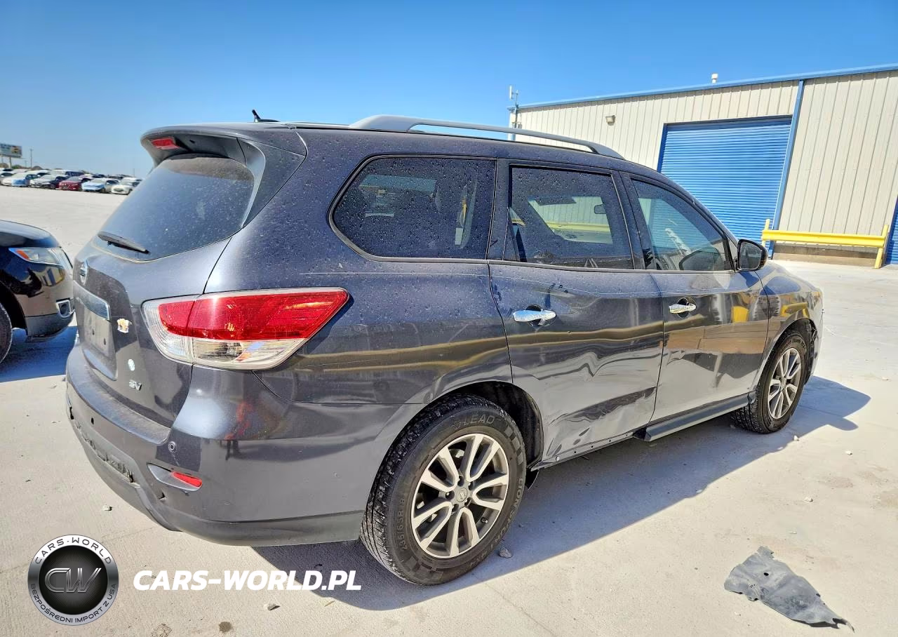 2014 Nissan Pathfinder Sv VIN:5N1AR2MN6EC634149 - 3