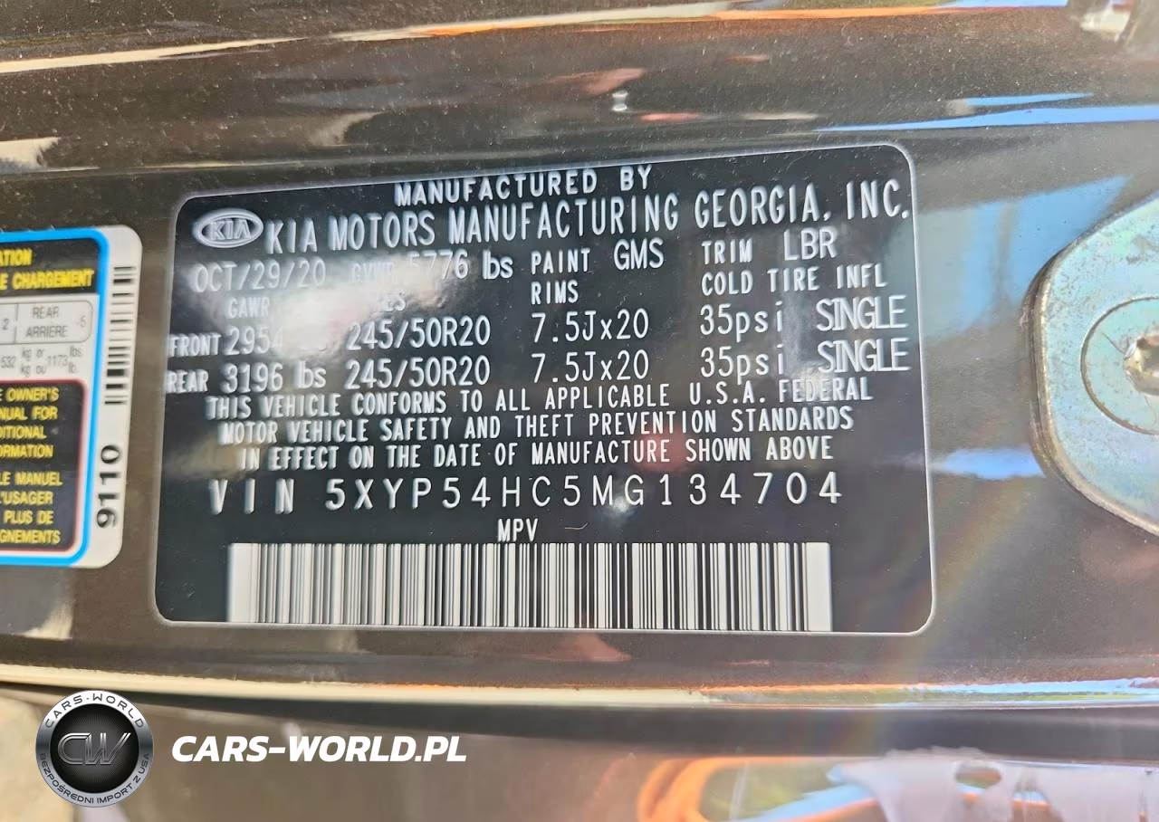 2021 Kia Telluride Sx VIN:5XYP54HC5MG134704 - 14