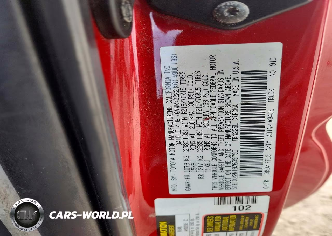 2009 Toyota Tacoma Base VIN:5TETX22N19Z639790 - 12
