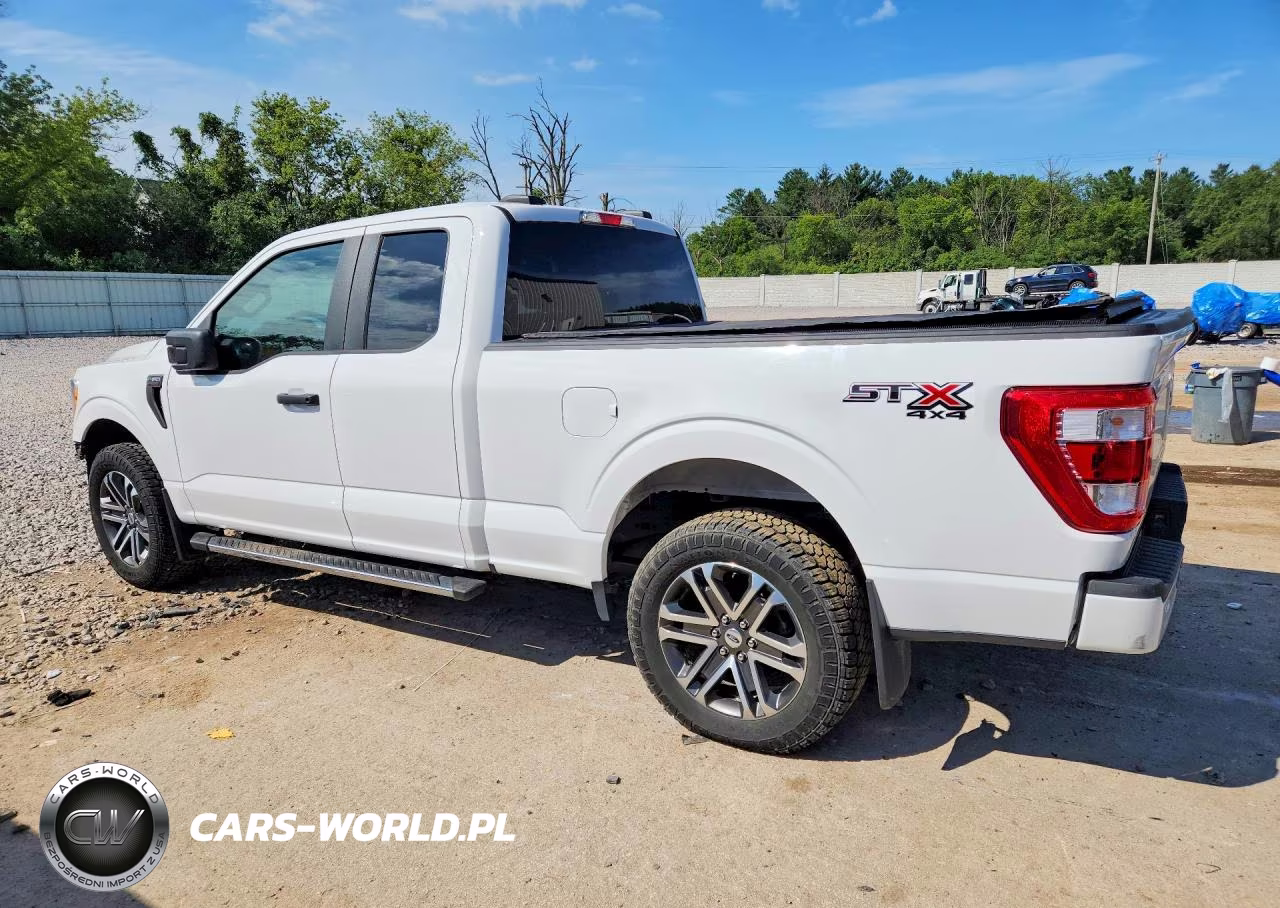 2021 Ford F150 Super Cab VIN:1FTEX1EP5MFB25611 - 2