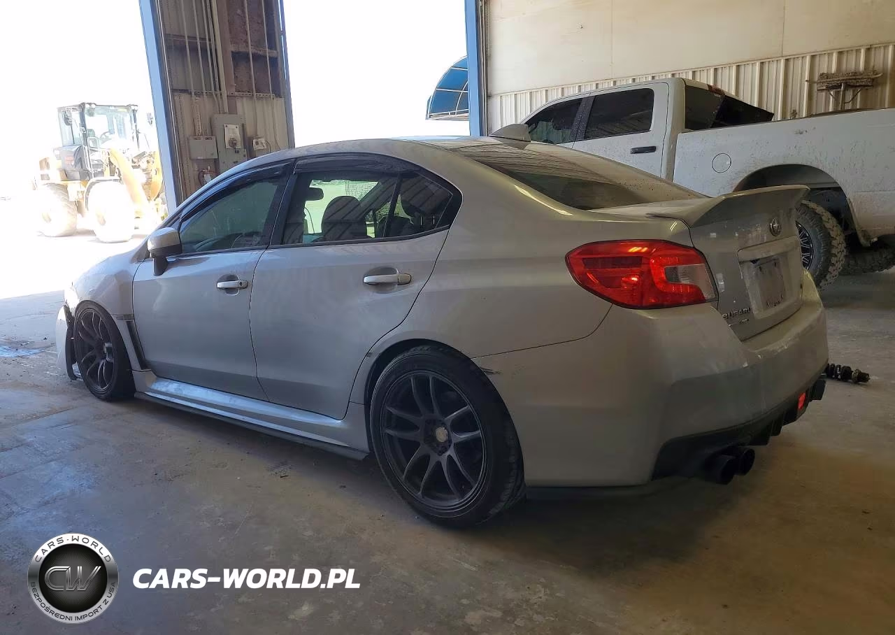 2015 Subaru Wrx Limited VIN:JF1VA1G68F9805709 - 2