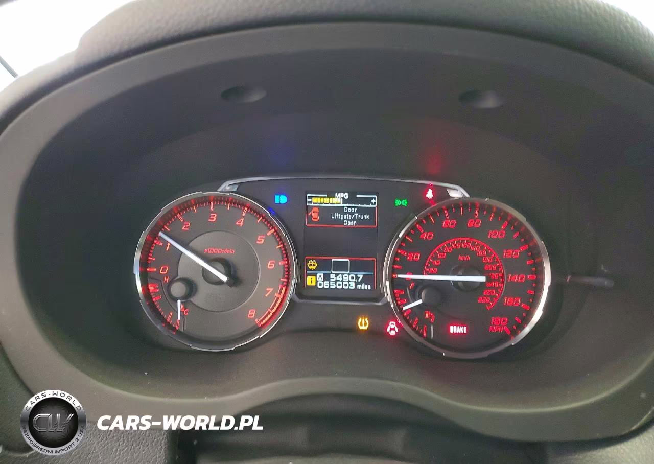 2015 Subaru Wrx Limited VIN:JF1VA1G68F9805709 - 9