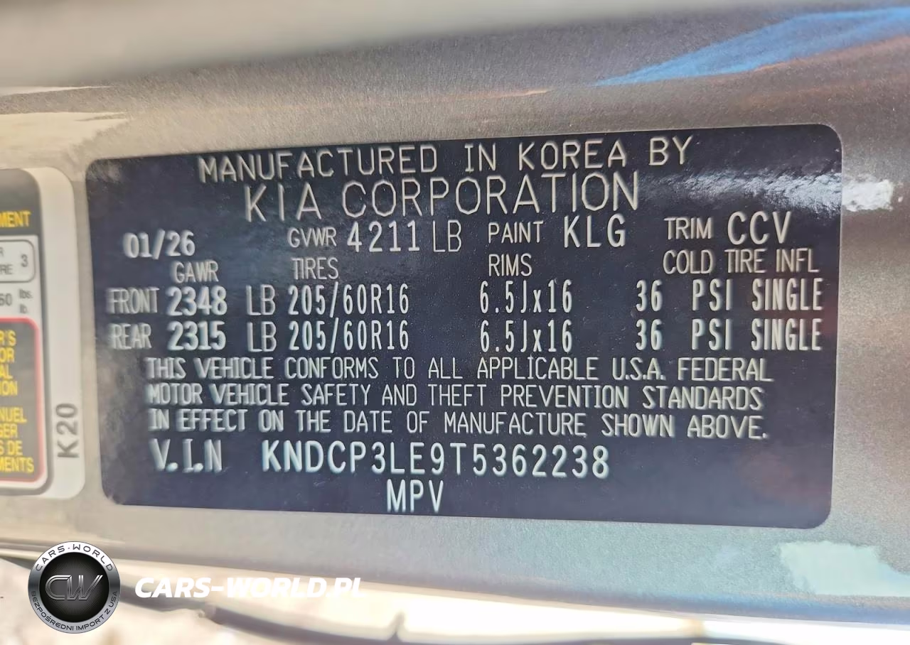 2026 Kia Niro Lx VIN:KNDCP3LE9T5362238 - 13