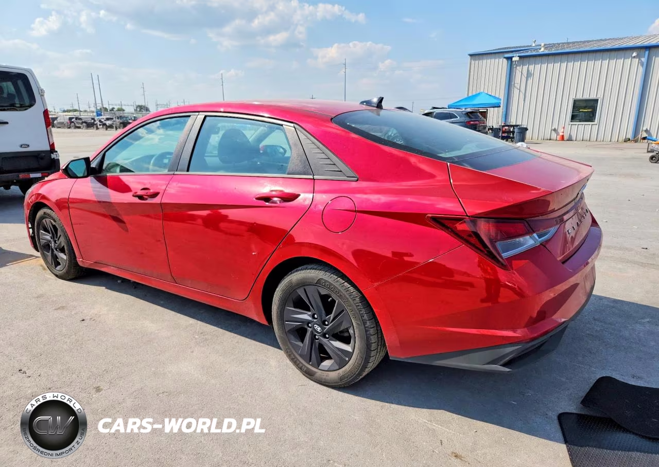 2021 Hyundai Elantra Sel VIN:5NPLM4AG7MH045420 - 2