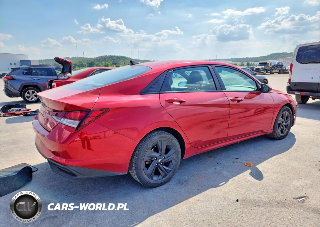 2021 Hyundai Elantra Sel VIN:5NPLM4AG7MH045420 - 3