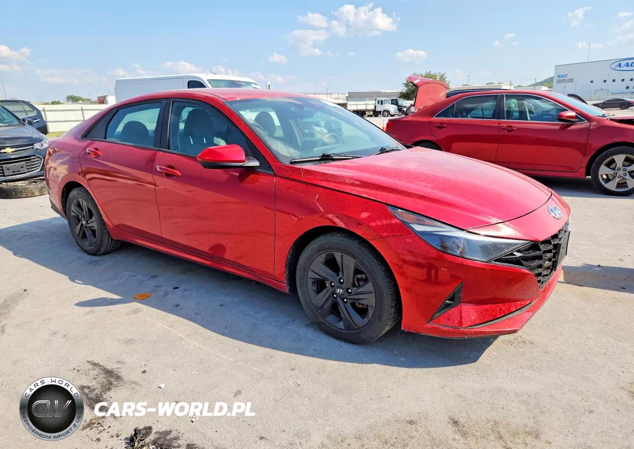 2021 Hyundai Elantra Sel VIN:5NPLM4AG7MH045420 - 4