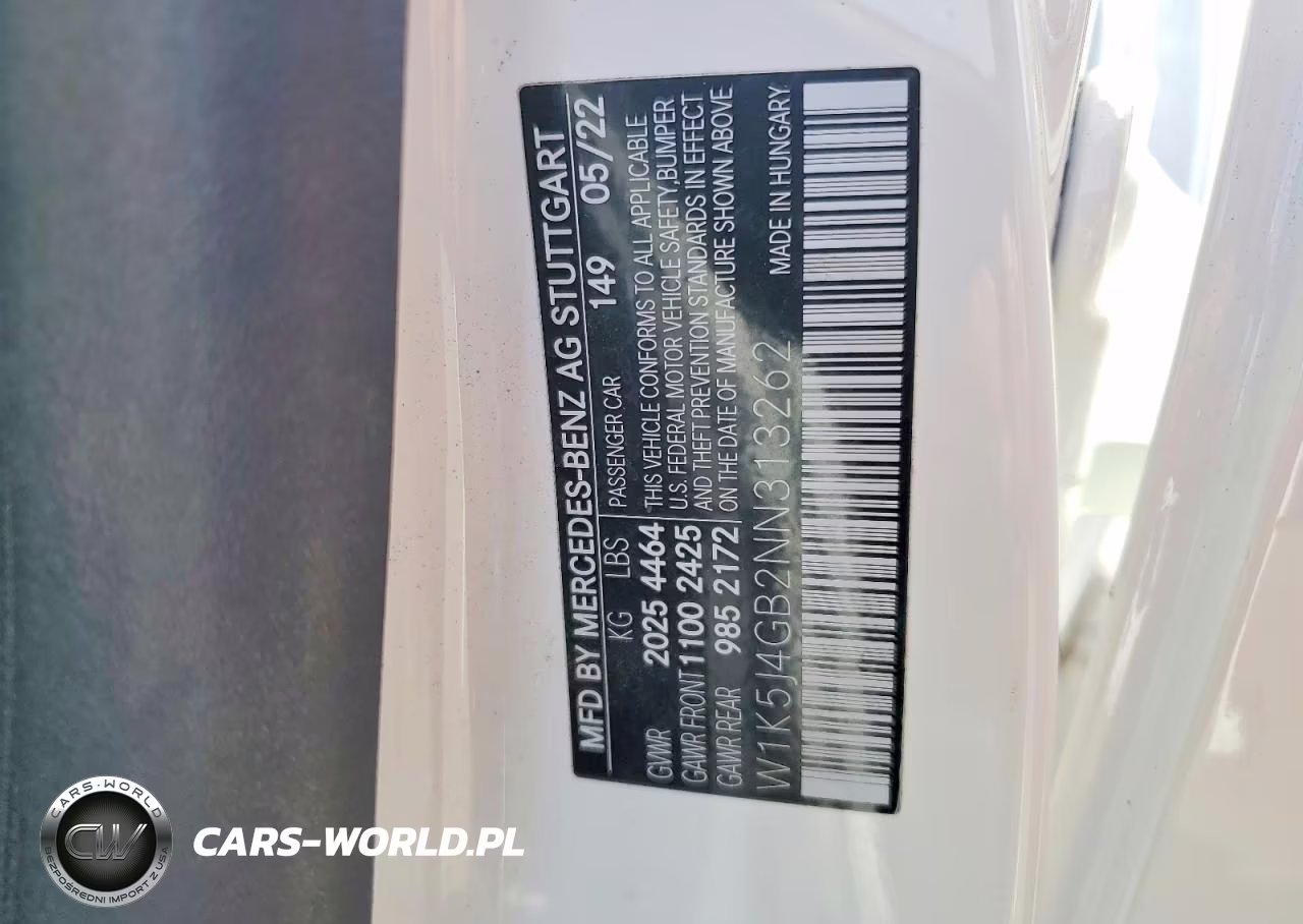 2022 Mercedes-Benz Cla 250 VIN:W1K5J4GB2NN313262 - 12