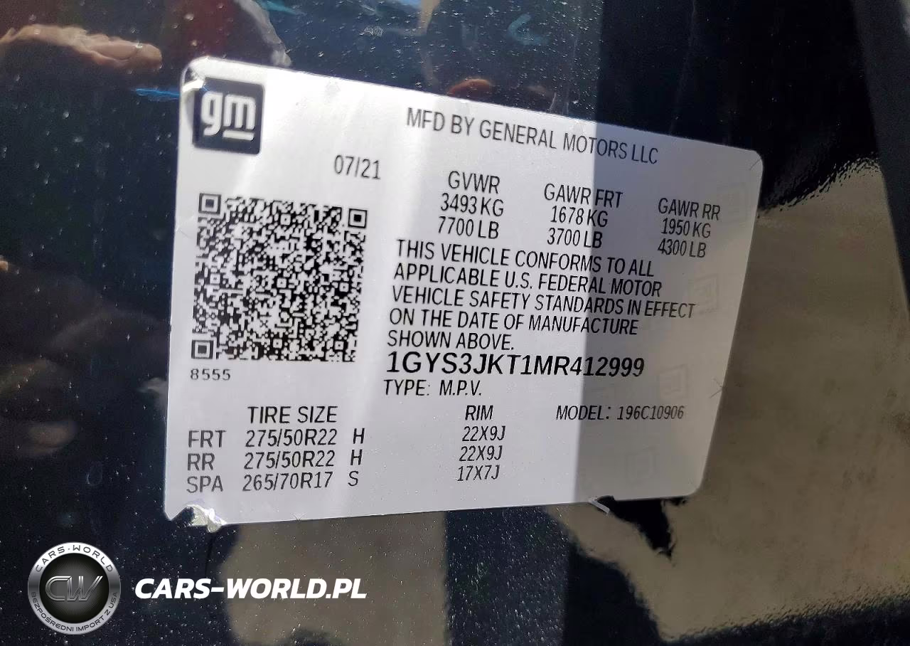 2021 Cadillac Escalade Esv Luxury VIN:1GYS3JKT1MR412999 - 13