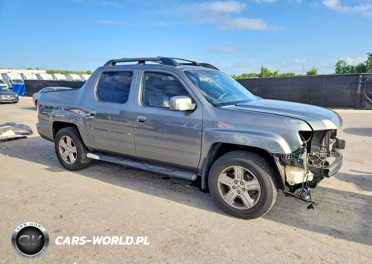 2009 Honda Ridgeline Rtl VIN:2HJYK16589H502653 - 4