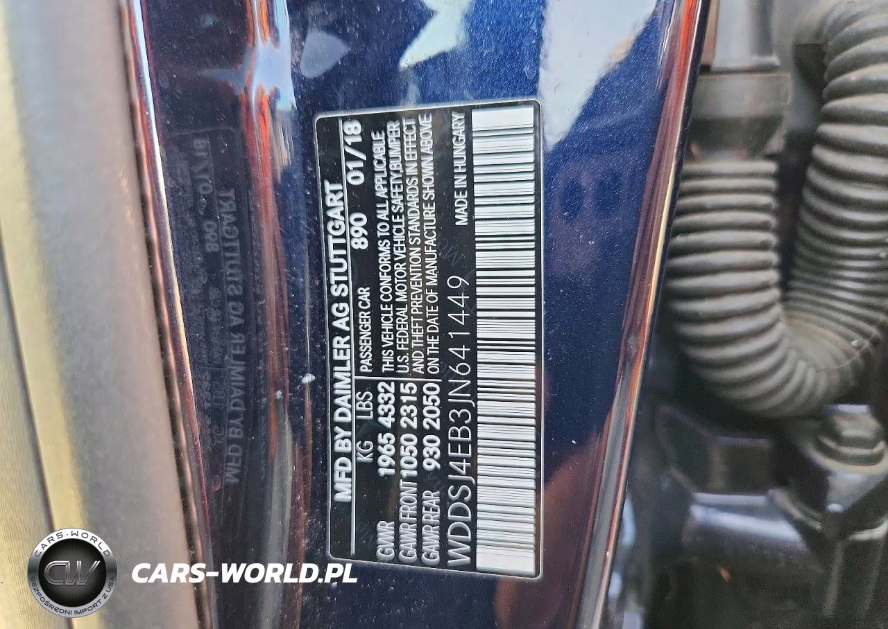 2018 Mercedes-Benz Cla 250 VIN:WDDSJ4EB3JN641449 - 12