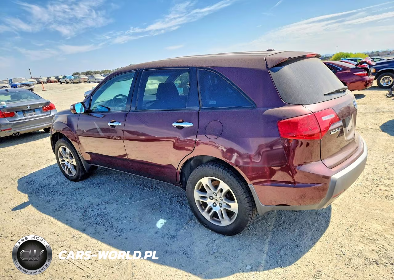 2007 Acura Mdx Technology VIN:2HNYD28377H542620 - 2