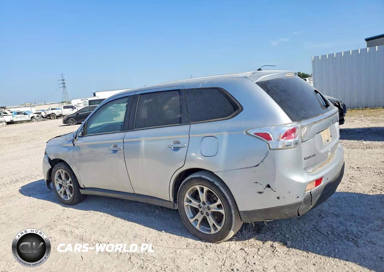 2014 Mitsubishi Outlander Se VIN:JA4AD3A34EZ007789 - 2