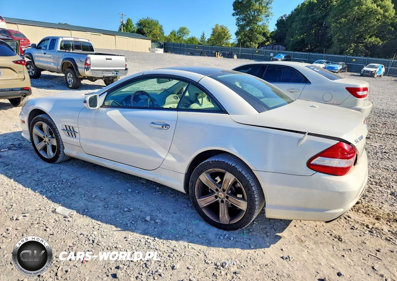2009 Mercedes-Benz Sl 550 VIN:WDBSK71F79F145320 - 2