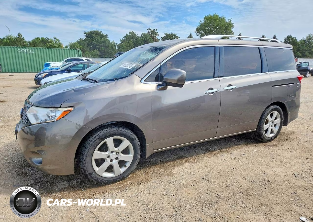 2014 Nissan Quest 3.5 S VIN:JN8AE2KP3E9102265 - 1