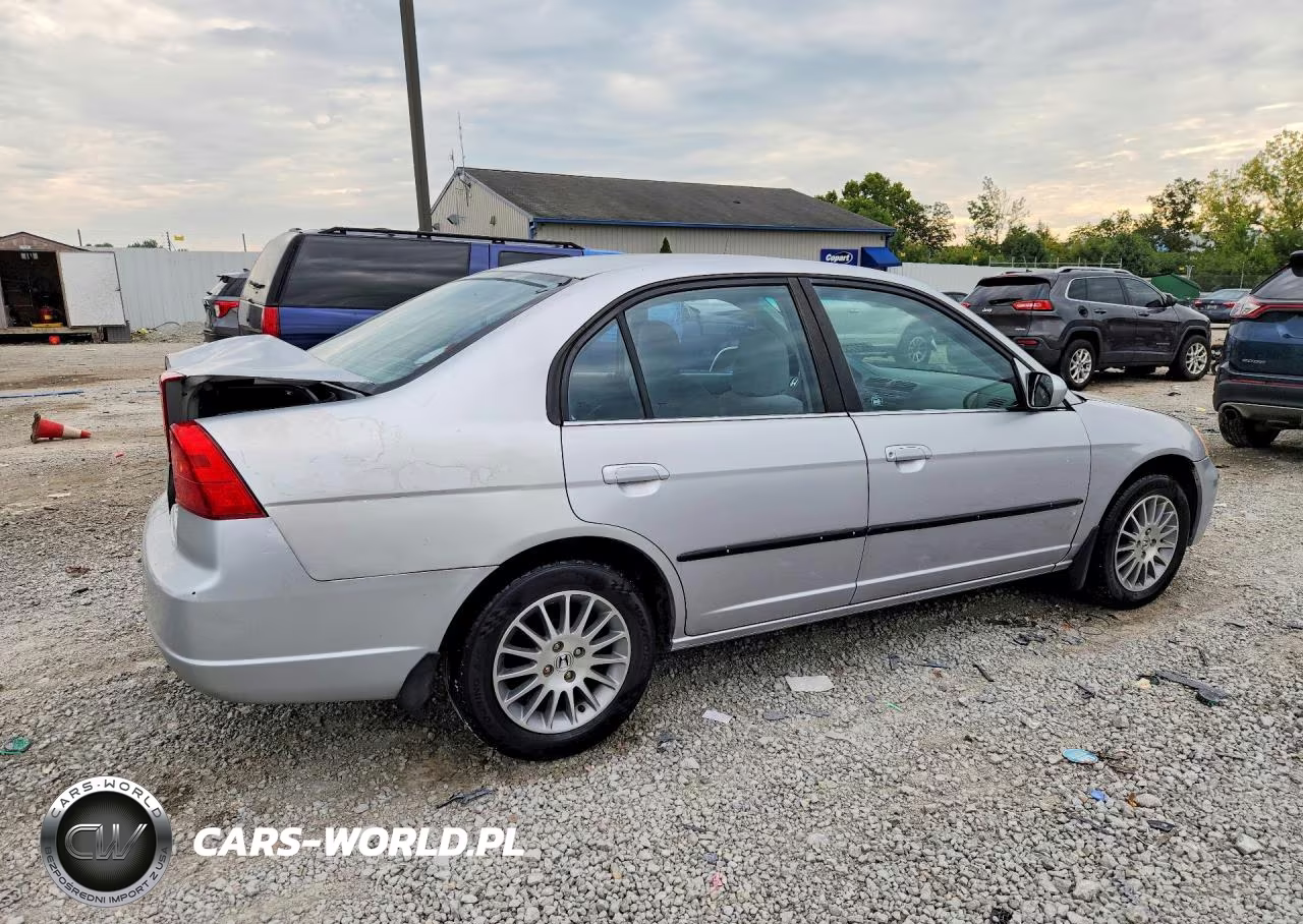 2001 Honda Civic Ex VIN:1HGES26701L017981 - 3