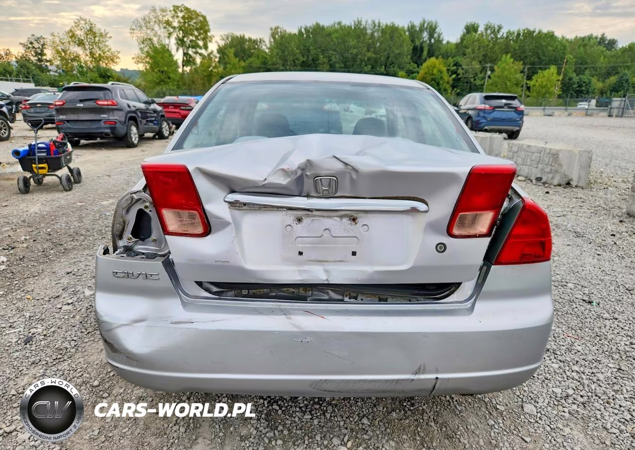 2001 Honda Civic Ex VIN:1HGES26701L017981 - 6