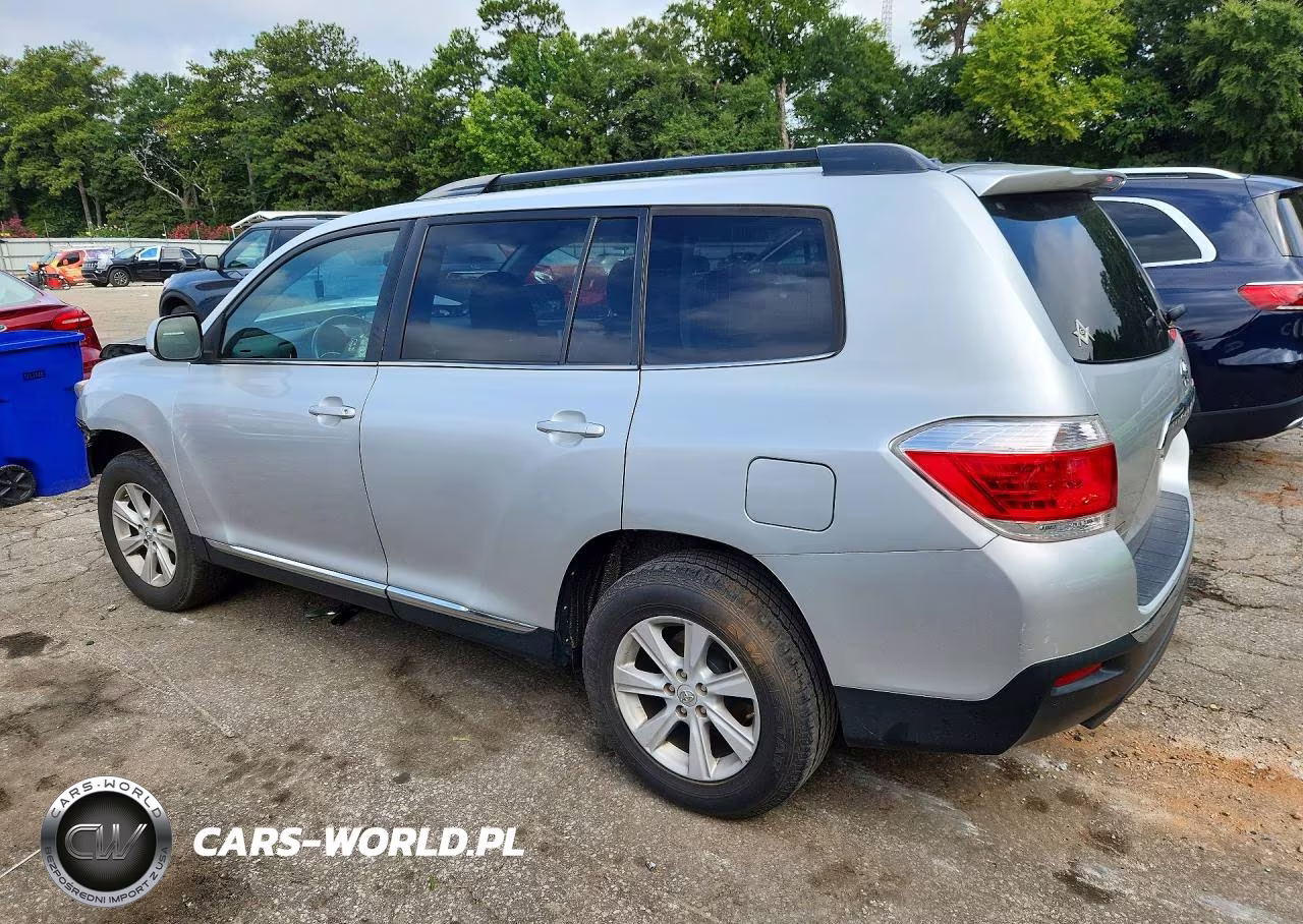 2013 Toyota Highlander Se VIN:5TDBK3EH7DS233203 - 2