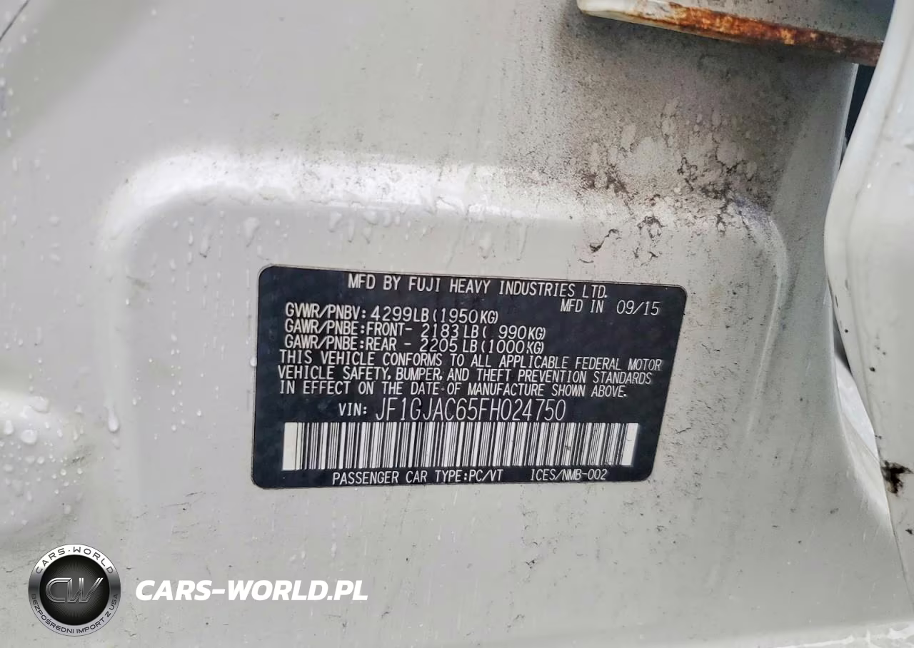 2015 Subaru Impreza Premium VIN:JF1GJAC65FH024750 - 13