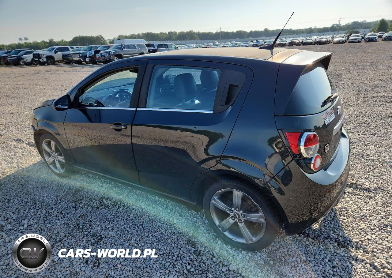 2013 Chevrolet Sonic Rs VIN:1G1JH6SB4D4165541 - 2