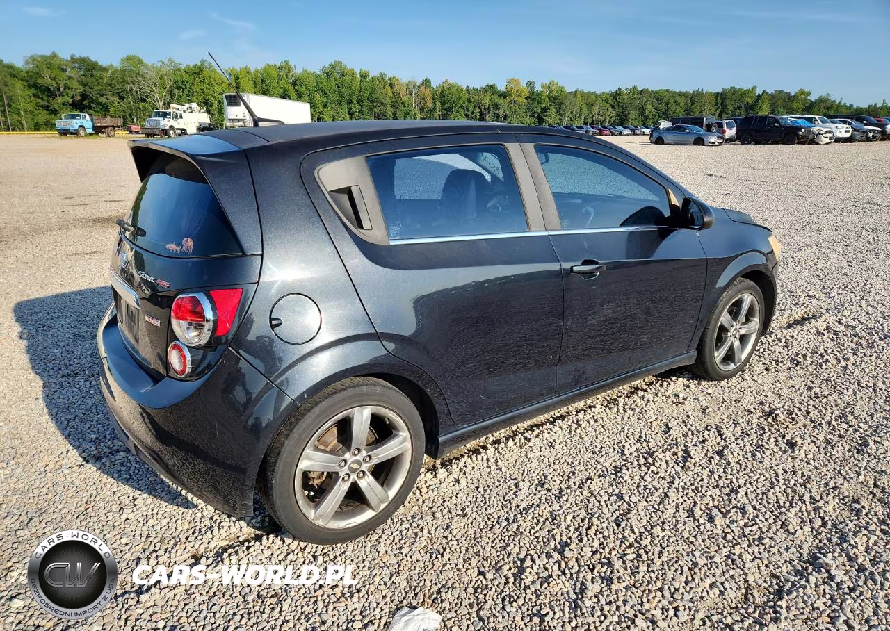 2013 Chevrolet Sonic Rs VIN:1G1JH6SB4D4165541 - 3