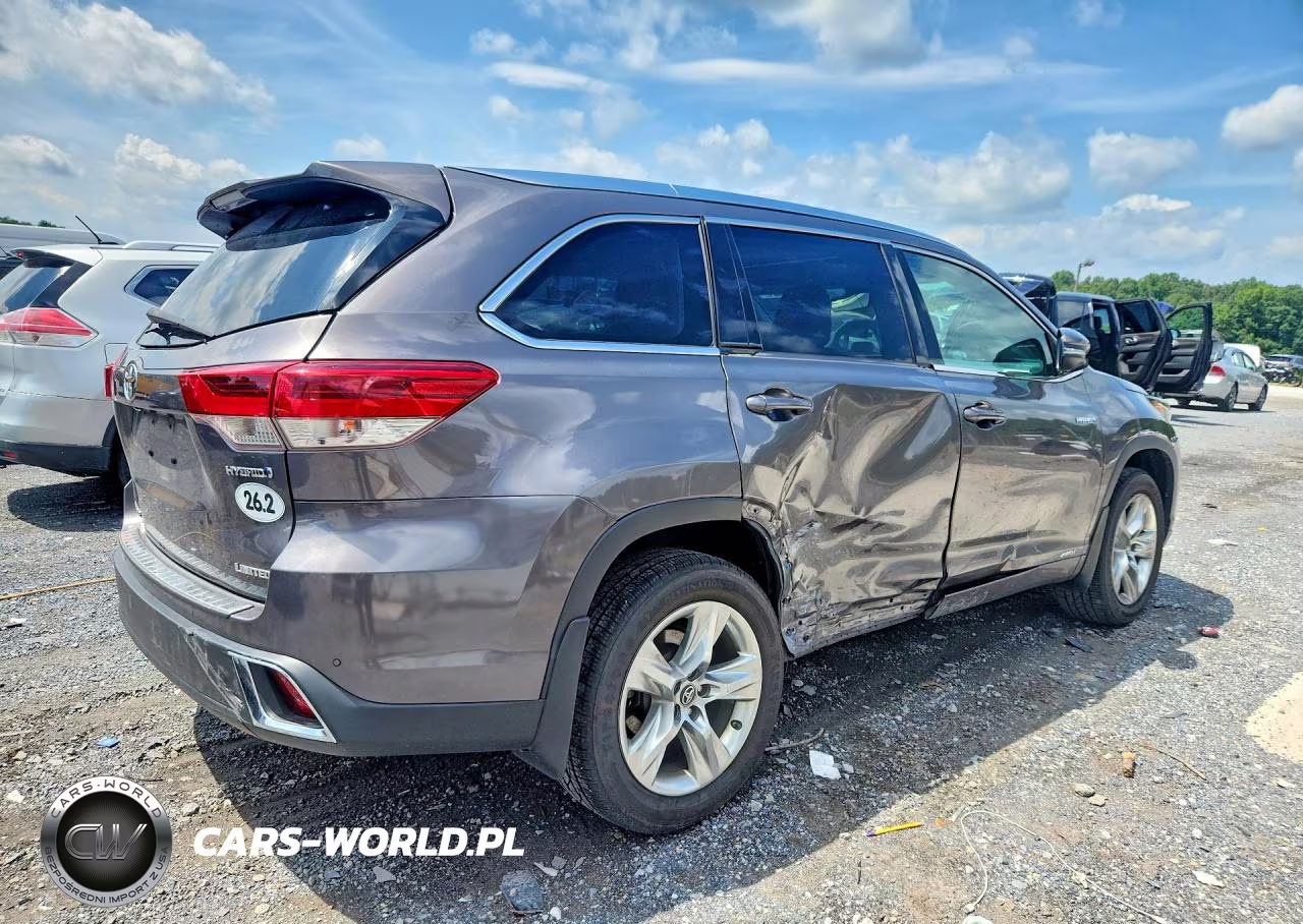 2018 Toyota Highlander Hybrid Limited VIN:5TDDGRFH3JS039209 - 3