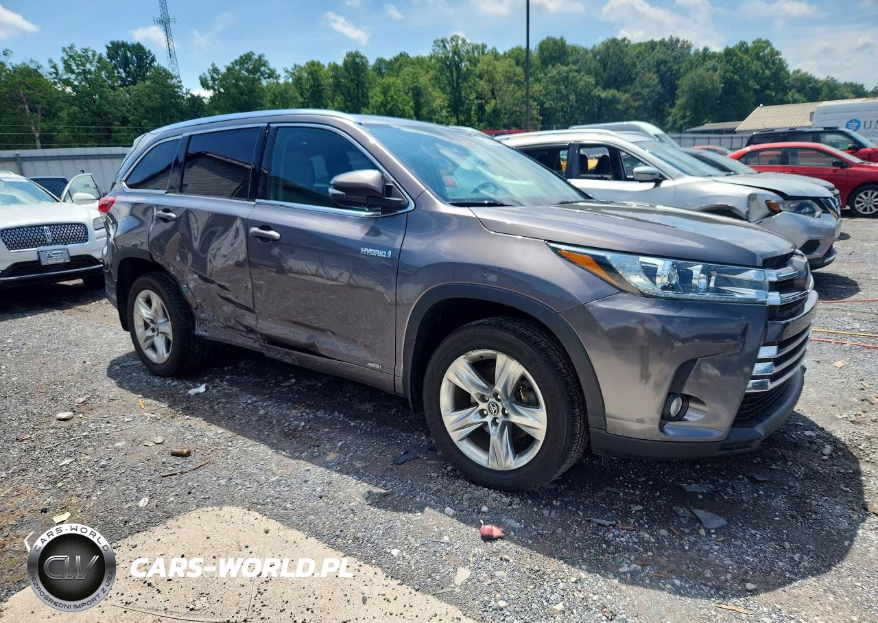 2018 Toyota Highlander Hybrid Limited VIN:5TDDGRFH3JS039209 - 4