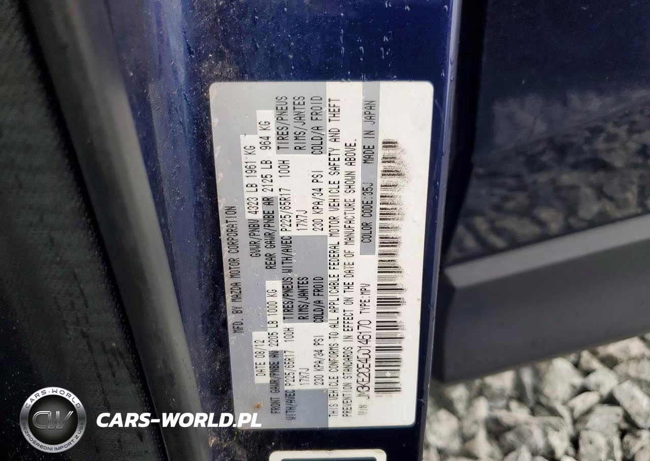 2013 Mazda Cx-5 Touring VIN:JM3KE2CE4D0146170 - 13