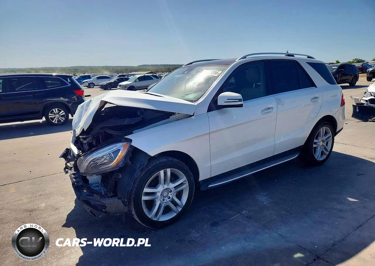 2015 Mercedes-Benz Ml 350 VIN:4JGDA5JB3FA509686 - 1