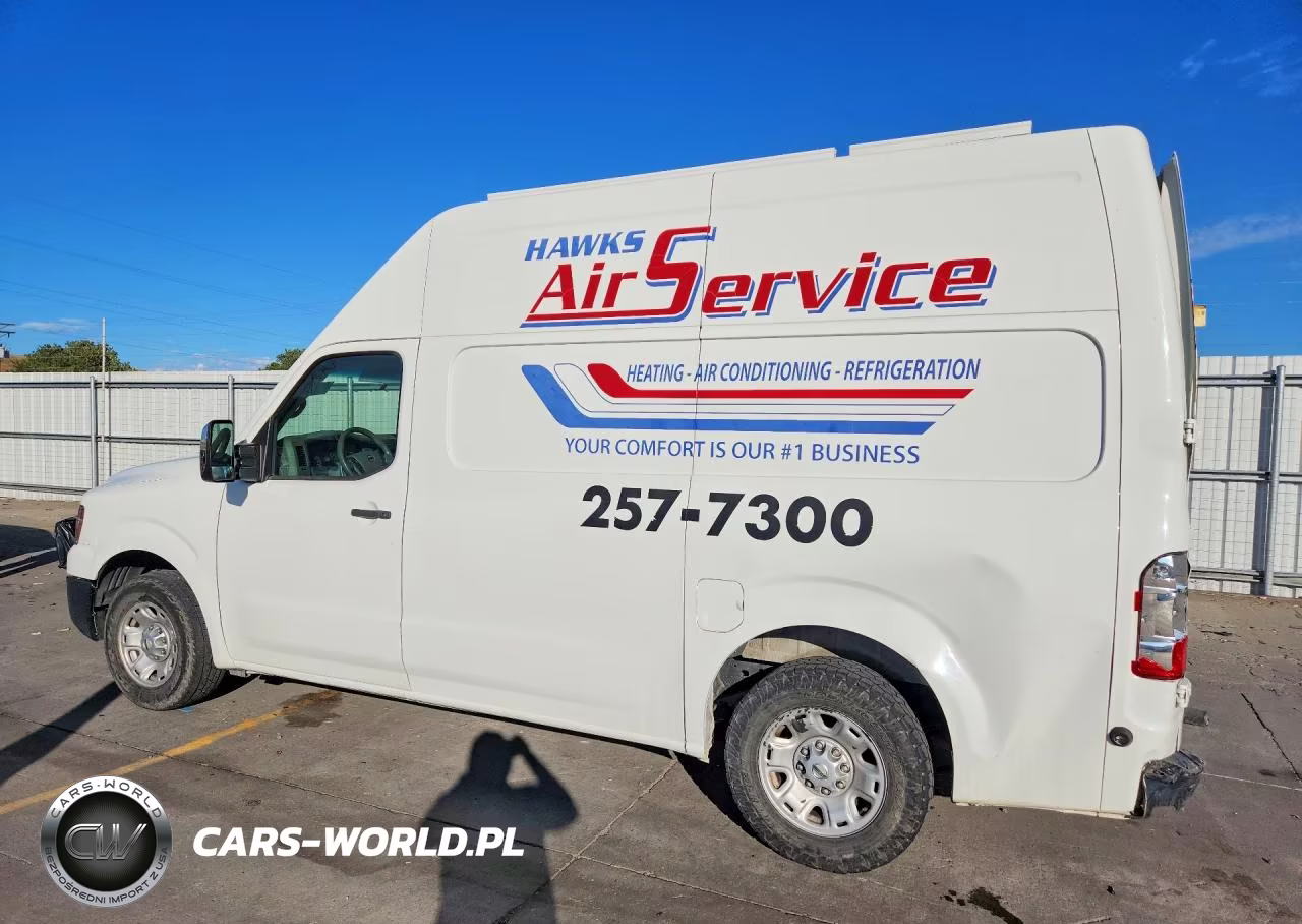 2018 Nissan Nv2500 Delivery Van VIN:1N6AF0LY9JN800883 - 2