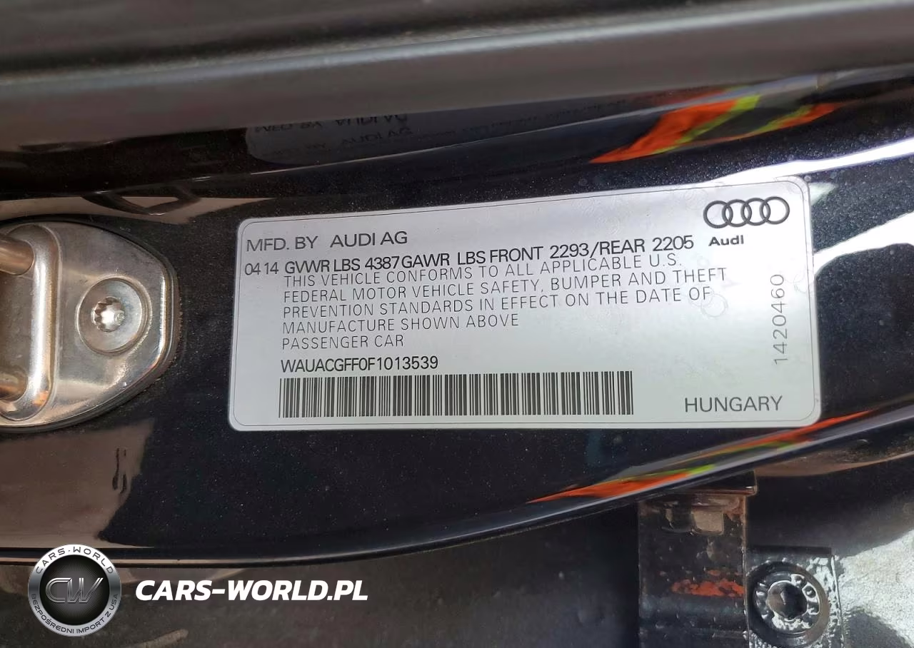 2015 Audi A3 Premium VIN:WAUACGFF0F1013539 - 12