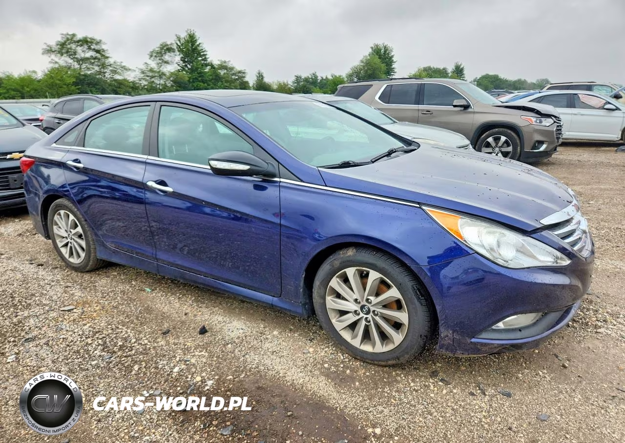 2014 Hyundai Sonata Limited VIN:5NPEC4AC0EH852680 - 4