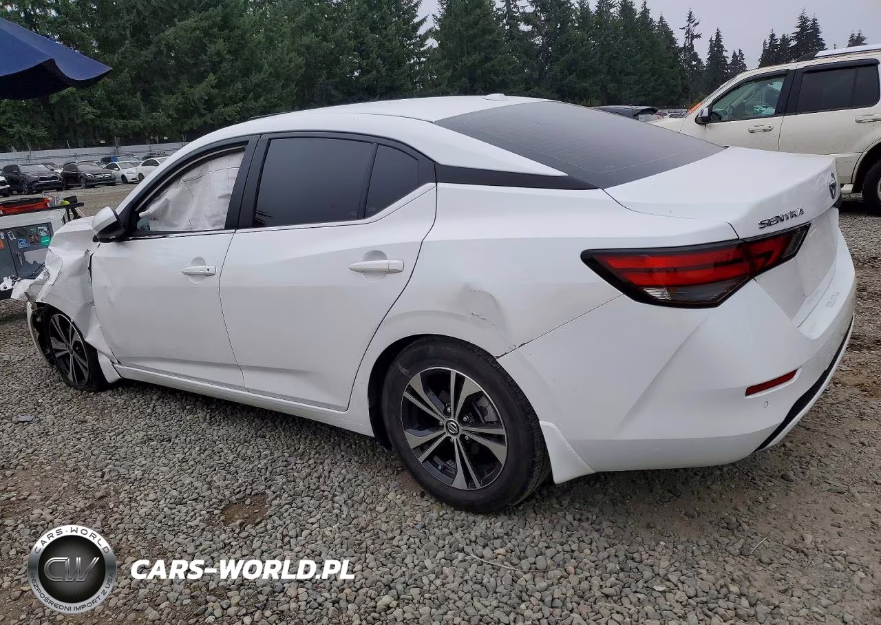 2021 Nissan Sentra Sv VIN:3N1AB8CVXMY202072 - 2