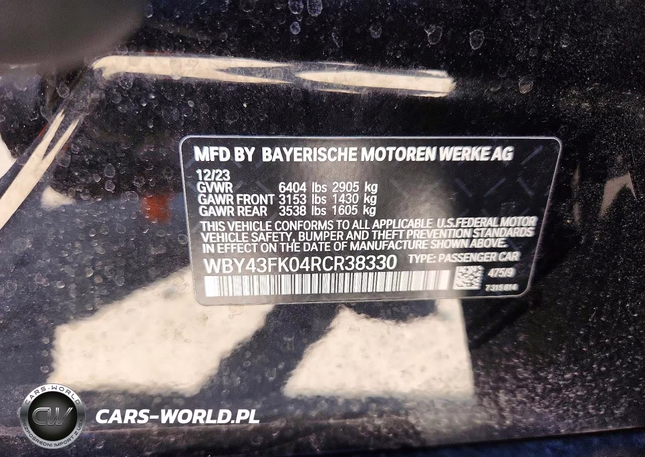 2024 BMW I5 M60 VIN:WBY43FK04RCR38330 - 12