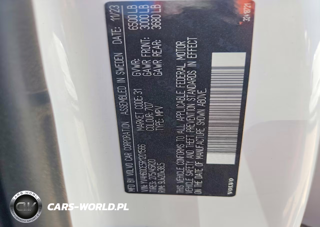 2024 Volvo Xc90 Plus VIN:YV4H60CE5R1201566 - 13