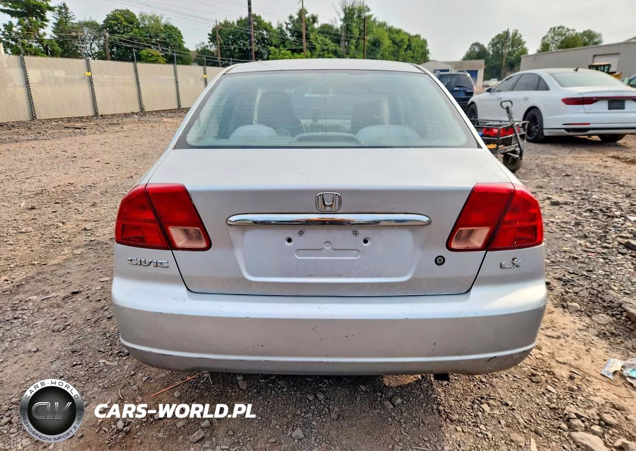 2001 Honda Civic Lx VIN:2HGES16501H612321 - 6