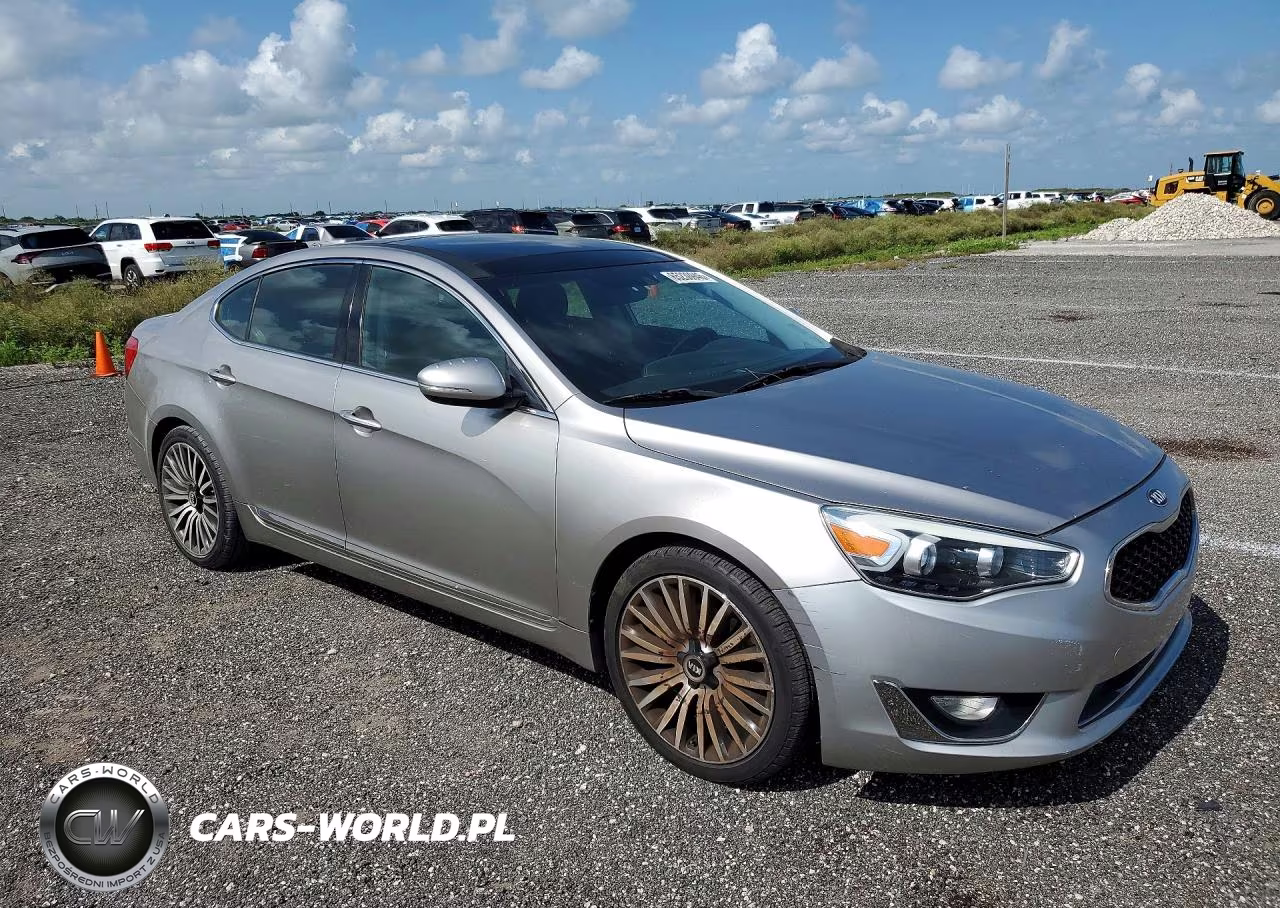 2014 Kia Cadenza Premium VIN:KNALN4D73E5130181 - 4