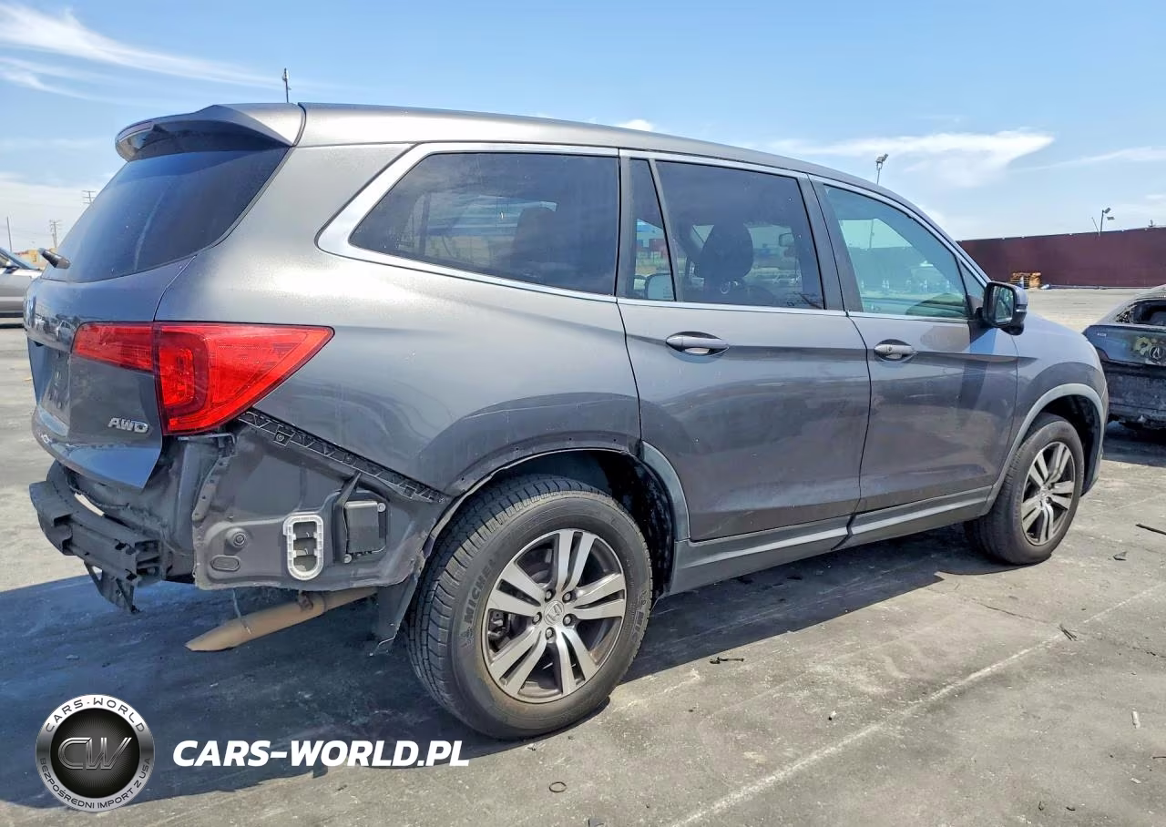 2016 Honda Pilot Ex VIN:5FNYF6H3XGB062374 - 3