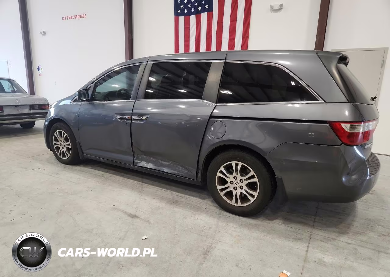 2013 Honda Odyssey Exl VIN:5FNRL5H67DB053189 - 2