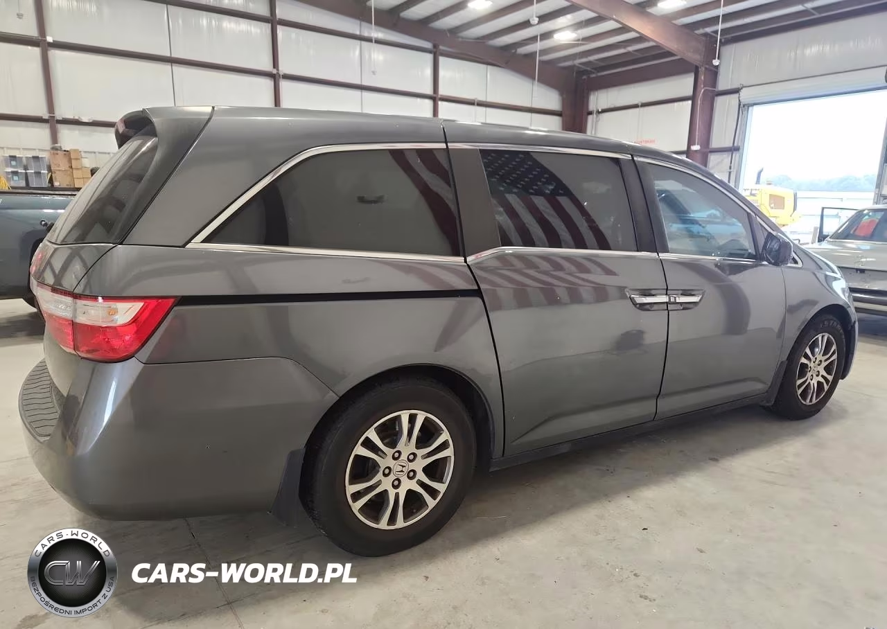 2013 Honda Odyssey Exl VIN:5FNRL5H67DB053189 - 3