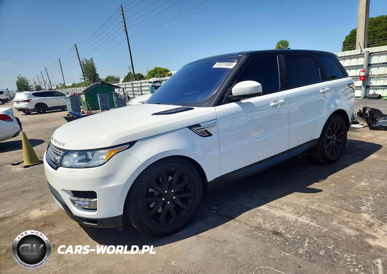 2016 Land Rover Range Rover Sport Hse VIN:SALWR2VF1GA571521 - 1