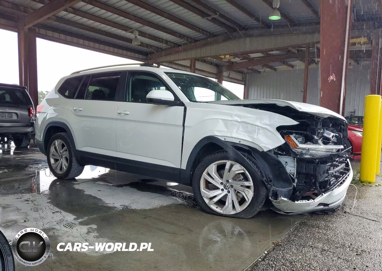 2021 Volkswagen Atlas Se VIN:1V2WR2CA2MC550996 - 4