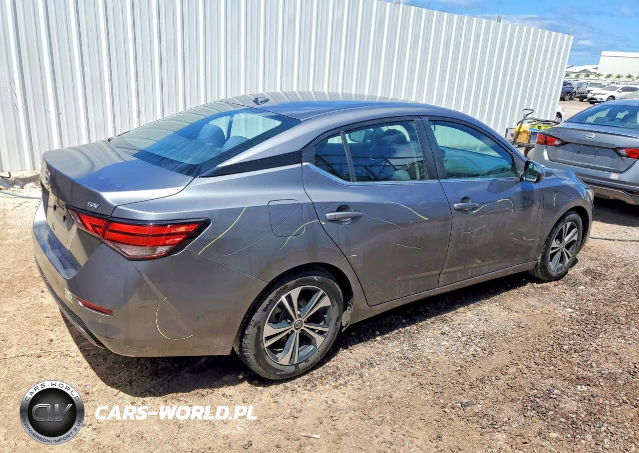 2021 Nissan Sentra Sv VIN:3N1AB8CV5MY317212 - 3