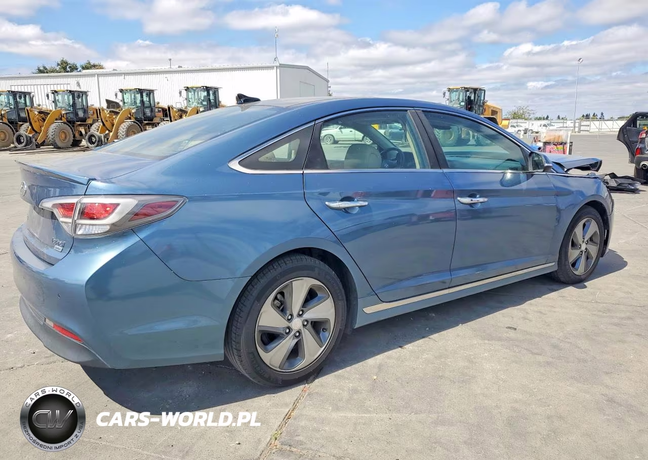 2016 Hyundai Sonata Hybrid Limited VIN:KMHE34L15GA009642 - 3