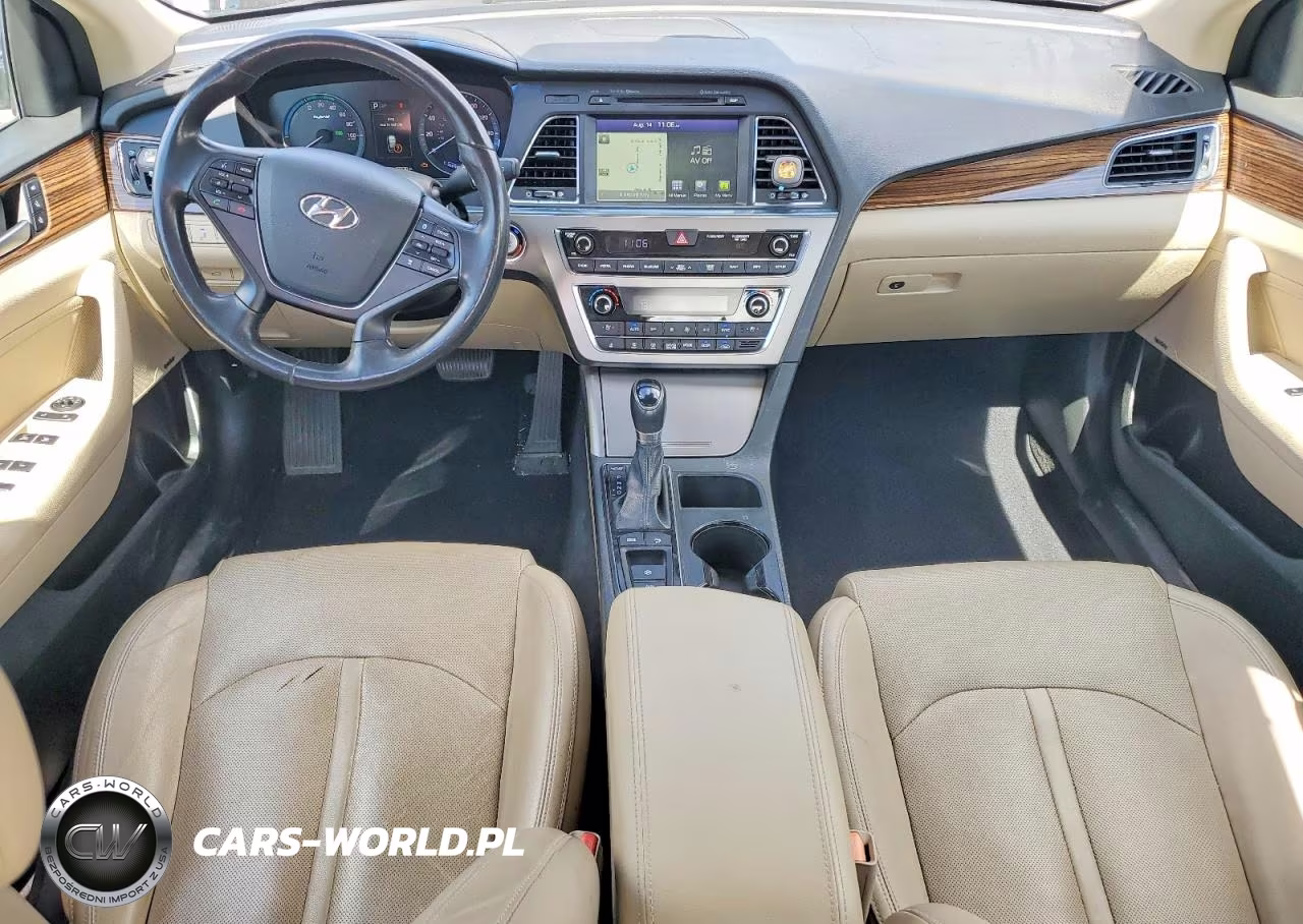 2016 Hyundai Sonata Hybrid Limited VIN:KMHE34L15GA009642 - 8